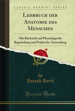 Lehrbuch der Anatomie des