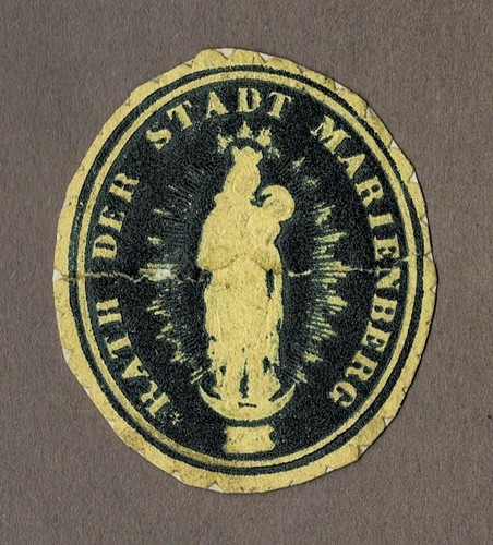Siegelmarke sachsen rath der - siegelmarke,