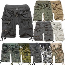 Brandit Savage Vintage Shorts S-7XL Herren Cargo Bermuda Army Short mit Gürtel