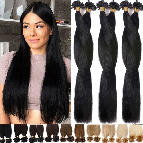 Remy echthaar keratin - remy, bonding
