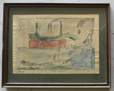 PAUL KLEE - nackt - Aquarell