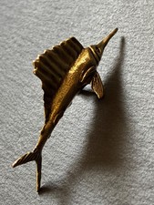 Schwertfisch aus messing - schwertfisch,