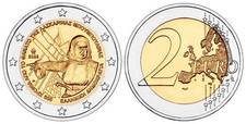 GRIECHENLAND 2 EURO 2025 200. TODESTAG LASKARINA BOUBOULINA bankfrisch