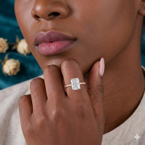 Strahlender diamant - 4,35, ct