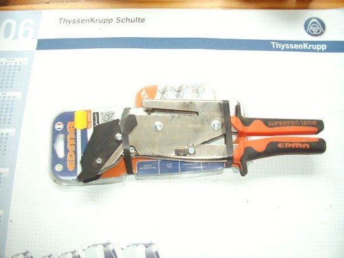 Schieferschere mit locher - mit,