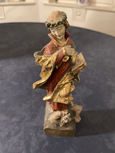 Künstlerfigur heilige juliana - künstlerfigur,