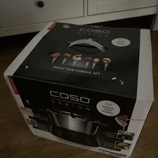 caso Fondue Set Duo 2in1 Induktion u. Tischkochfeld bis 8 Personen 2282