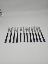 DDR Besteck Schwarz Kunststoff