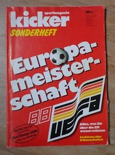 KICKER Sonderheft Fußball-EM 1988 in Deutschland selten