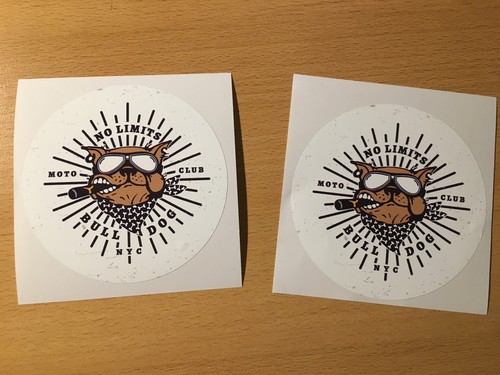Bulldog aufkleber sticker - bulldog,