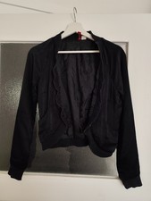 Schwarzer Bolero Cardigan