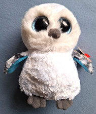 Ty Glubschi´s Beanie Boos Eule - Spells weiße Schneeeule wie neu unbespielt 15cm