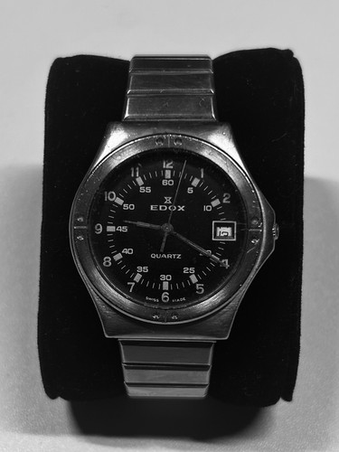 Herren quarzuhr edox swiss - edox, .swiss.