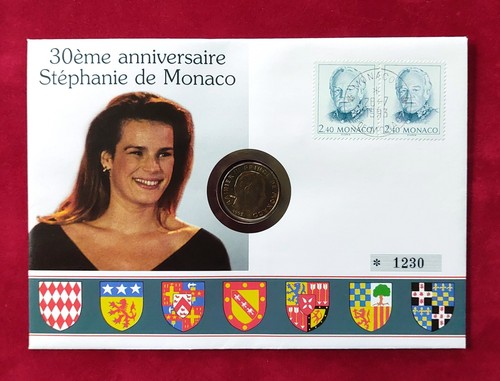Numisbrief monaco stephanie - numisbrief,