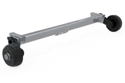 Knott gebremste achse 1350 - 1350, kg