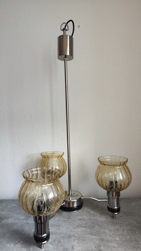 Kronleuchter flammig 70er - kronleuchter,