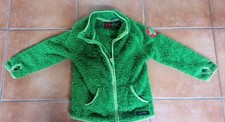 Wuschelige Strickjacke von VILLERVALLA 98/104, grün