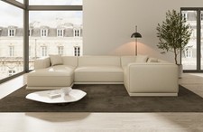 Sofa Leder Wohnlandschaft