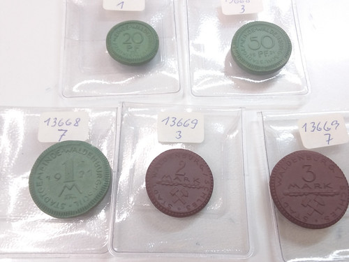 Notgeld waldenburg schlesien - schlesien, 5