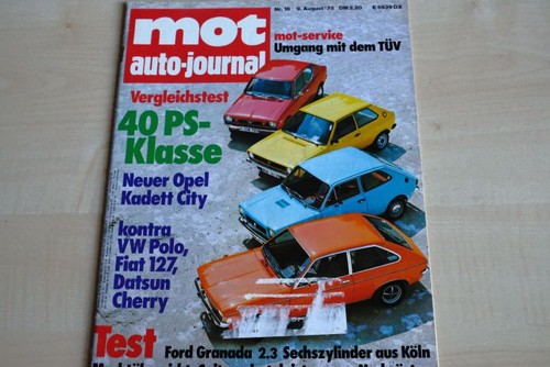 Mot 1975 ford taunus - mot,
