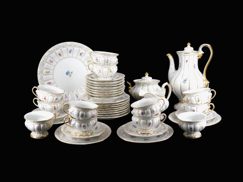 Meissen form kaffeeservice - meissen, x