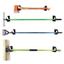 Gartenwerkzeughalterung Universal Wandmontage Hängeaufbewahrung Axt Besengestell Hacke