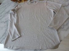 Gollehaug Damenpullover in Gr. 44 Silber - Helgrau, wie Neu  Seide