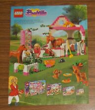 Seltene Werbung LEGO Belville 7586 Traumhaus 7585 Pferdestall 7587 7583 2008