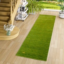 Natur Teppich Läufer Indo