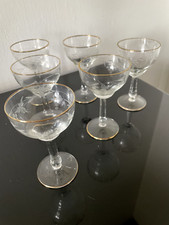 ART DECO  6x Likörgläser
