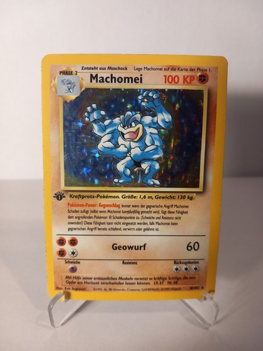 Pokemon machomei 102 holo 1 - machomei,