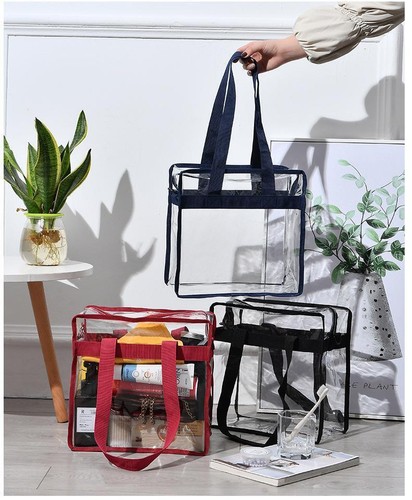 Transparent tragetasche - transparent,
