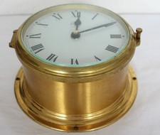 DEKORATIVE QUARTZ SCHIFFSUHR VON SCHATZ MADE IN WEST GERMANY #12484