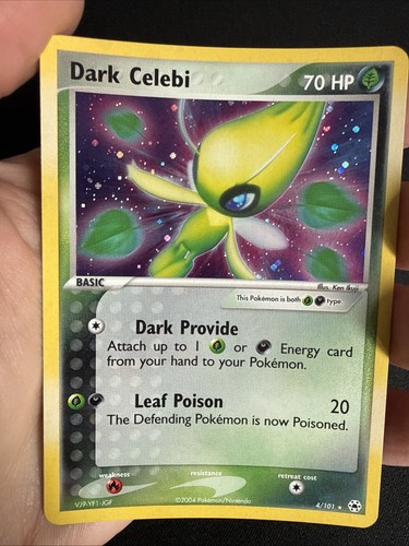 Dark celebi 101 holo ex - celebi,