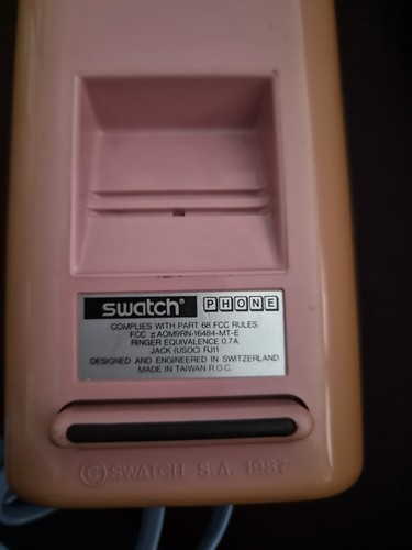 Swatch telefon von - swatch, 1987
