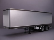 1/18 Road Kings Kofferauflieger - silber/schwarz - Trailer - RK180168