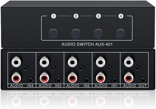 Audio switch out cinch - switch,