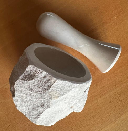 Mörser stößel weiß - ,