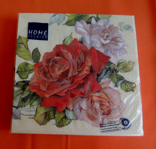 Servietten rosen rosenkranz - 20,