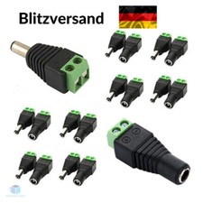 DC Steckverbinder Hohlbuchse Hohlstecker 5,5x2,1mm Adapter Netzteil Kupplung NEU