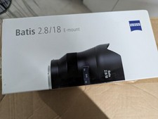 Zeiss Batis 18mm 1:2,8 [für Sony E] schwarz