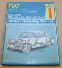 FIAT 124 special 1966 - 1974 Motor Manual Haynes Reparaturanleitung H80