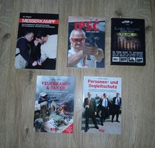 4 X Fachbuch Polizei SEK Personenschutz GSG 9 Taktik Ausbildung + DVD Schiessen