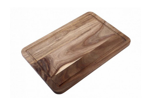 Servierbrett aus holz eckig - servierbrett,