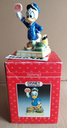 Donald duck porzellanfigur - porzellanfigur,