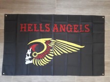 Biker Club HA Fan Fahne Banner Flagge Wandbehang Partydeko ca. 90x150 cm