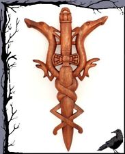 Mittelalter Holz Wandzierde -