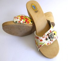 Dr. Scholls Vintage Holzpantolette Mod. Diva Gr. 38