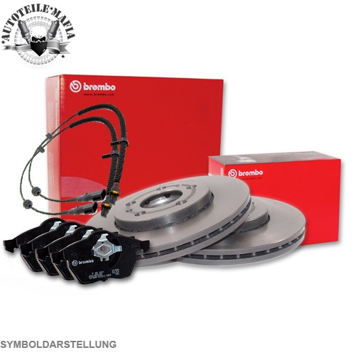 Brembo bremsscheiben beläge - +,