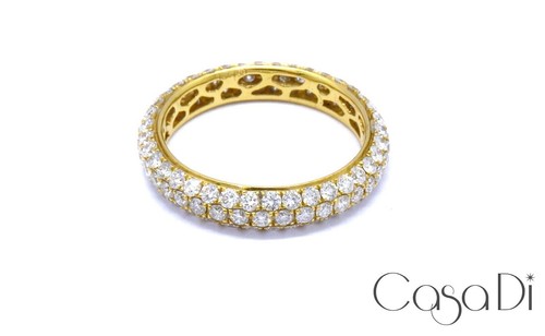 Pave memoire ring - 2,17ct,, 114